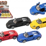 Model metalic de mașină Porsche Carrera GT 1:36 cu mecanism pull-back