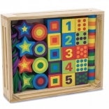 Mărgele mari pentru înșirare pentru copii