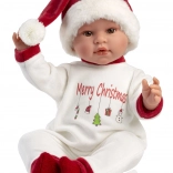 Llorens New Born păpușă bebeluș realistă vorbitoare 45 cm cu corp moale