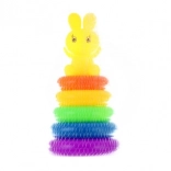 Stâlp de stivuire cu inele și iepuraș