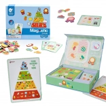 Puzzle magnetic despre nutriție Classic World