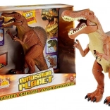 Mare dinozaur cu baterii Tyrannosaurus care rage
