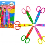Foarfeci creative Modele decorative colorate pentru scrapbooking 6 piese