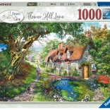 Puzzle Ravensburger Flower Hill Lane 1000 piese