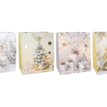 Pungă cadou L 31 × 40 × 12 cm – Crăciun