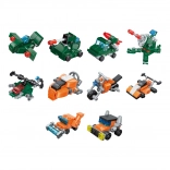 Set de construcții Qman Trans Collector 3v1 set 10 buc