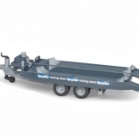 Remorcă de transport cu troliu