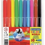 Set de markere Centropen 10 culori