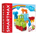 SmartMax primul meu trenuleț de animale – set de construcție magnetică 22 piese