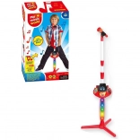 Microfon pentru copii cu baterii cu efecte muzicale