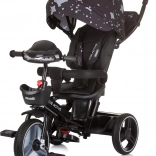 Chipolino tricicletă cu copertină Be Active 2în1 Obsidian