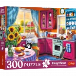 Puzzle 300 piese EasyPiece – Dimineață în bucătărie