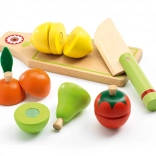 Set de fructe de tăiat DJECO