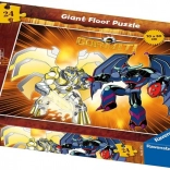Puzzle de podea 24 piese – GORMITI în acțiune (Ravensburger)