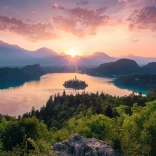 Puzzle Ravensburger Lacul Bled Slovenia 3000 de piese