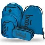 Set BAAGL Coolmate Ocean Blue: Rucsac, Penar și Sac