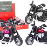 Motocicleta Storm Chaser cu mecanism cu fricțiune