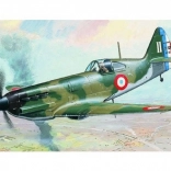 Model din plastic al avionului Dewoitine D.520 1:72