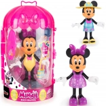 Disney Minnie Mouse mini păpușă de plajă cu dulap și hăinuțe
