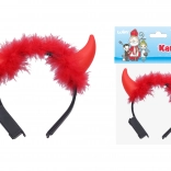 cornite diavolești luminoase cu decorațiune