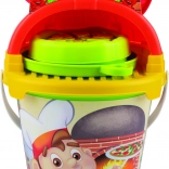 Androni set pentru nisip Pizza Friend, 7 piese