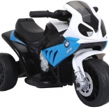 Motocicletă pe baterii BMW S1000RR cu trei roți albastră