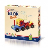 Set de construcție BLOK Lumea plastic 146 piese