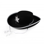 Pălărie de cowboy pentru copii cu stea de șerif