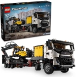 Lego Technic Volvo FMX camion și excavator EC230 Electric