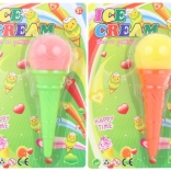 Înghețată lansatoare – mingiuță din spumă pe șnur