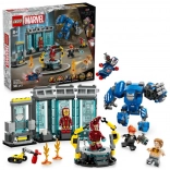 lego marvel laboratorul lui iron man: arsenalul 76315