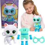 Figurină interactivă SUPERKITTIES Bitsy 20 cm cu lumini și sunete