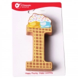 Literă din lemn I Classic World