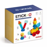 Jucării magnetice Stick-O Primul meu set cu roţi 9 piese