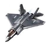 Set de construcție Sluban avion stealth J-35