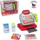 Casă de marcat pe baterii cu design ceh, 20 cm