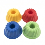 Formă de nisip guguluf, plastic, 12 × 7 cm, culori diverse