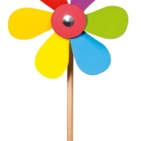 vârtelniță de lemn floare