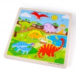 Puzzle cu sunet Dinozauri