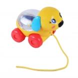 Căţel de tras cu biluţe colorate pentru cei mici