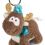 Breloc de pluș renul Reny Heart 10 cm