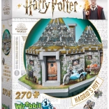 Wrebbit puzzle 3D Harry Potter Căsuța lui Hagrid 270 piese