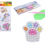 Set creativ autocolante diamantate cu pietricele MIX