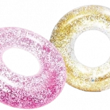 Colac gonflabil cu sclipici INTEX Sparkling Glitter 107 cm