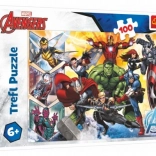Puzzle cu 100 de piese Marvel Avengers – Puterea Avengers
