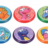 Disc de aruncat cu motiv Dinozaur 16 cm