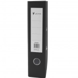 Biblioraft A4 cu mecanism cu pârghie, cotor 75 mm, negru