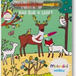 Pictura cu apă: Cine trăiește în pădure?