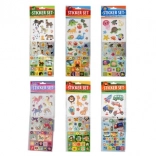 Set de autocolante – mix 3 tipuri (clasice, sclipitoare și 3D)