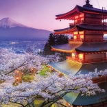 Puzzle EDUCA Muntele Fuji, Japonia – 2000 piese